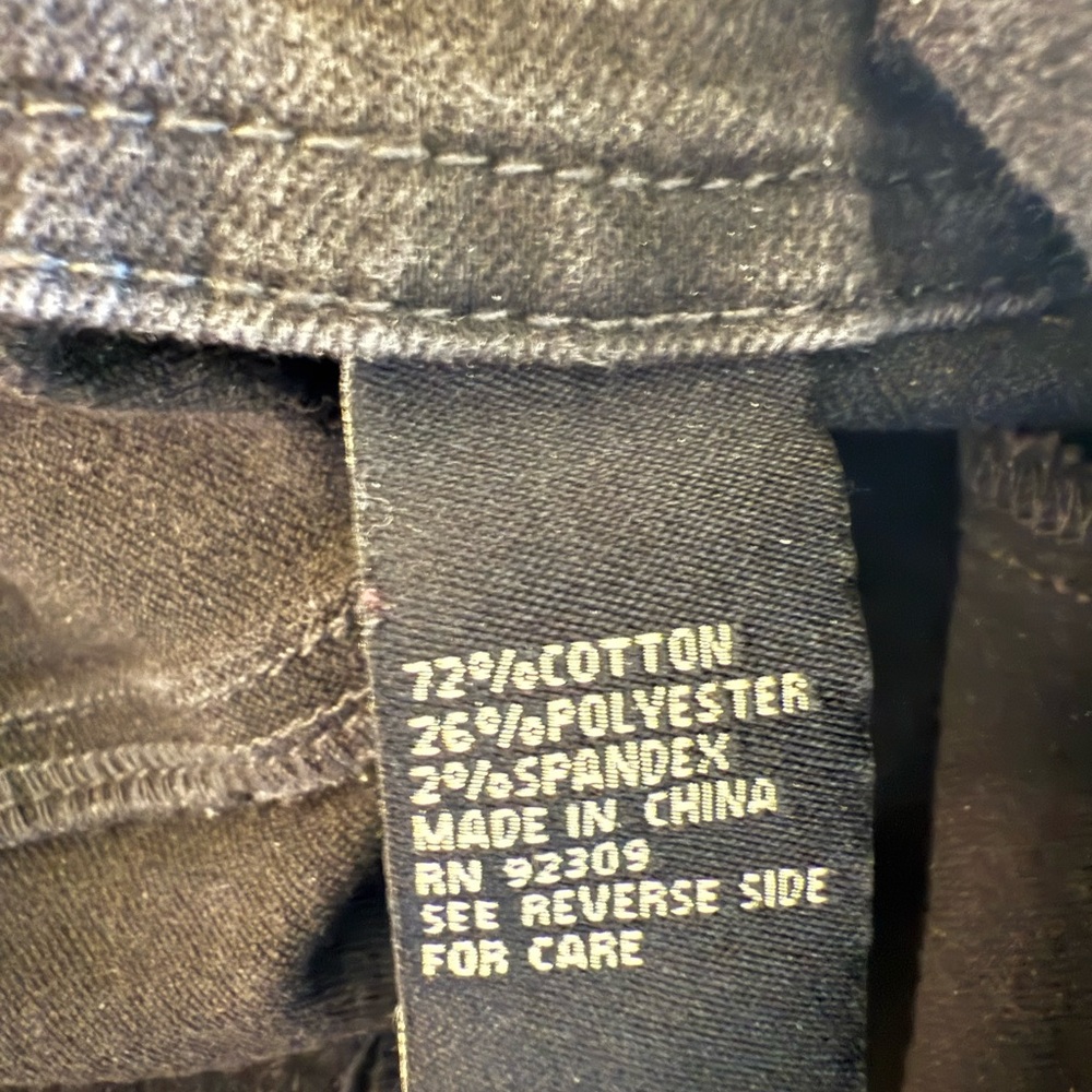 DG2 by Diane Gilman Black Charcoal Flare Jeans - Picture 8 of 11